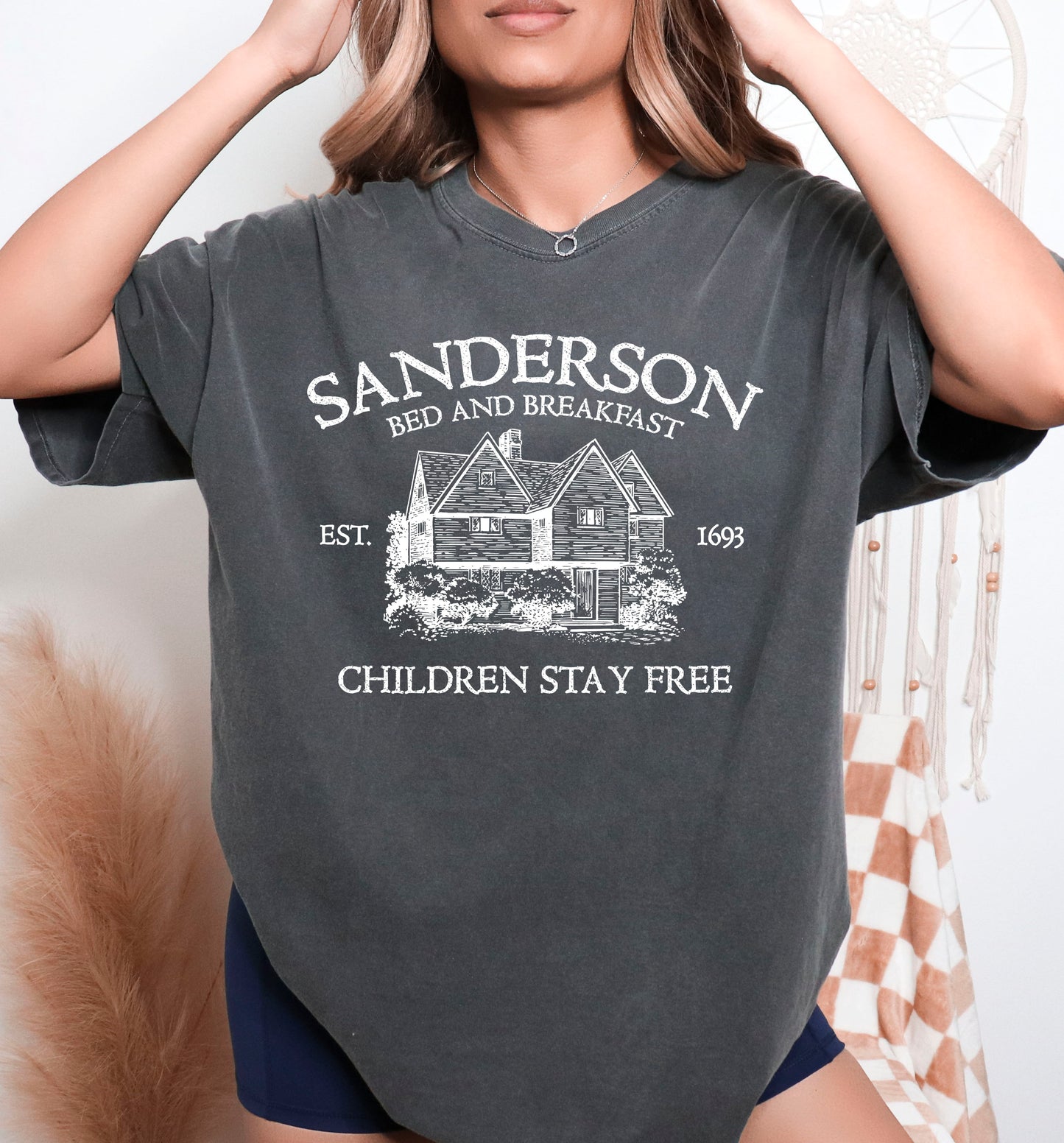 Sanderson Bed and Breakfast Vintage Style Halloween Shirt