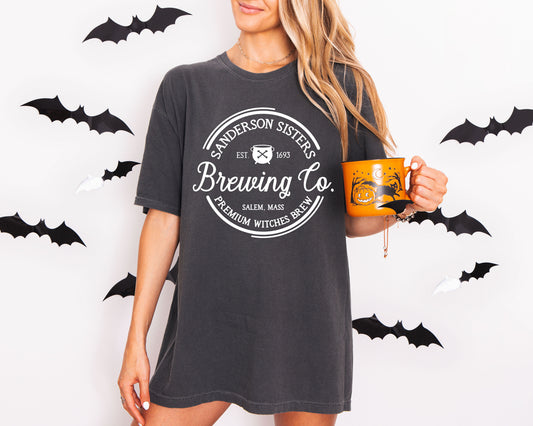 Sanderson Sisters Brewing Vintage Style Halloween Shirt