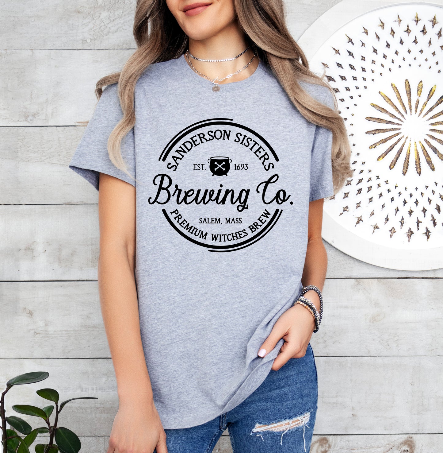 Sanderson Sisters Brewing Halloween Shirt | Light Garment