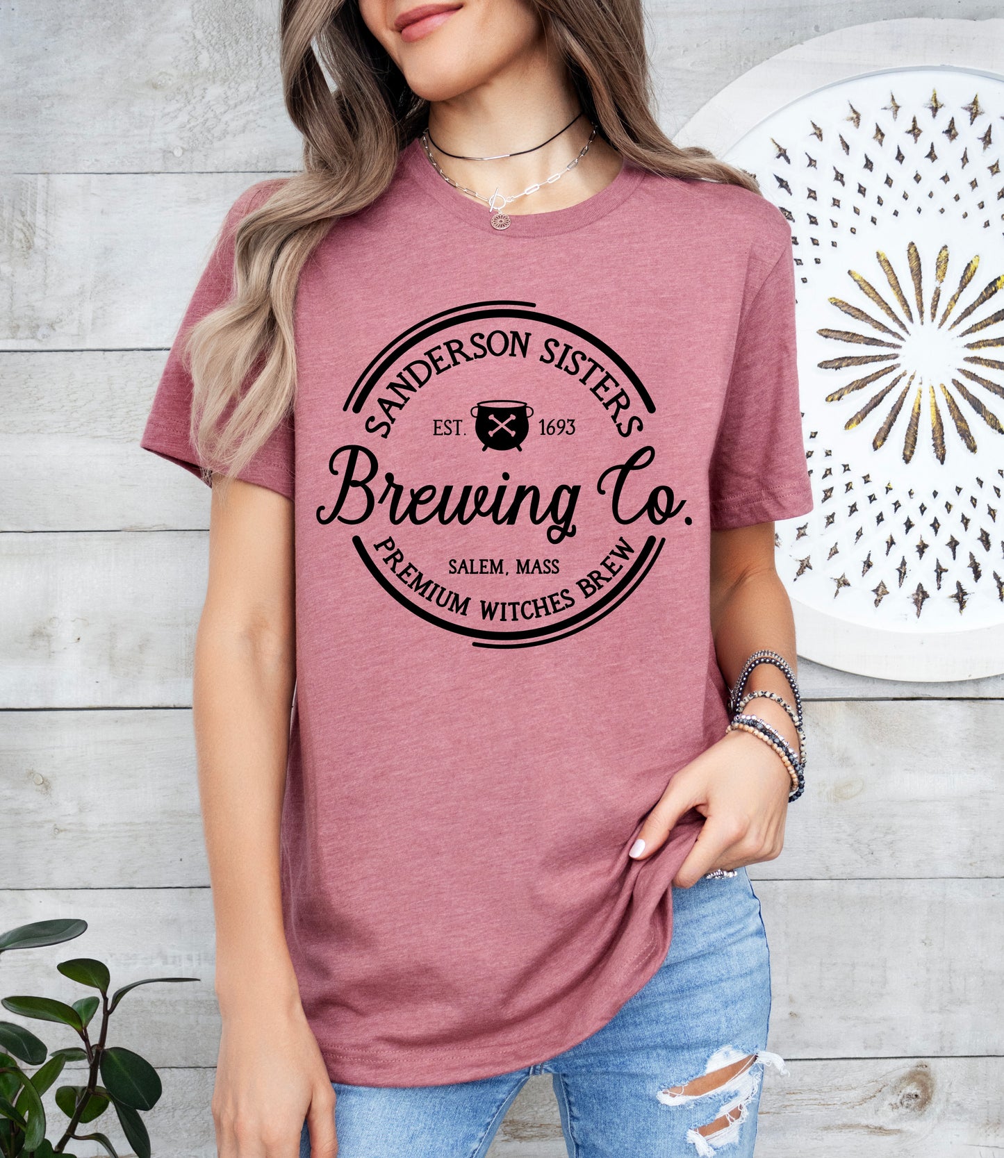 Sanderson Sisters Brewing Halloween Shirt | Light Garment