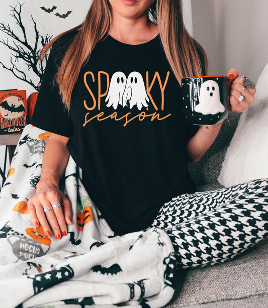 Spooky Season Ghosts Halloween Shirt
