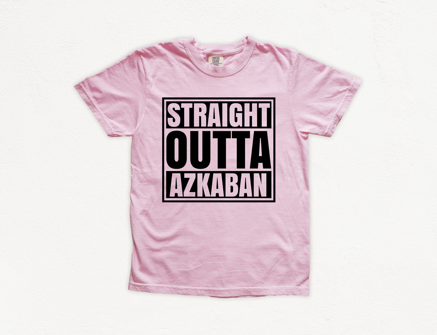 Straight Outta Azkaban Shirt | Comfort Colors Vintage Style Shirt