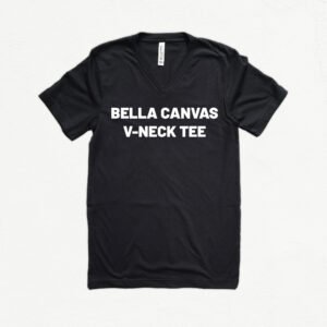 Bella Canvas 3005 Unisex V-Neck Tee - Image 1