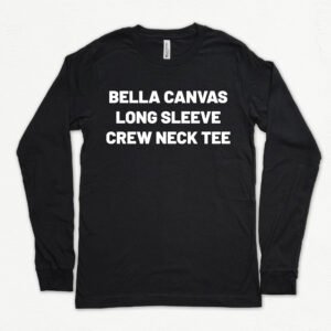 Bella Canvas 3501 Long Sleeve Tee - Image 1