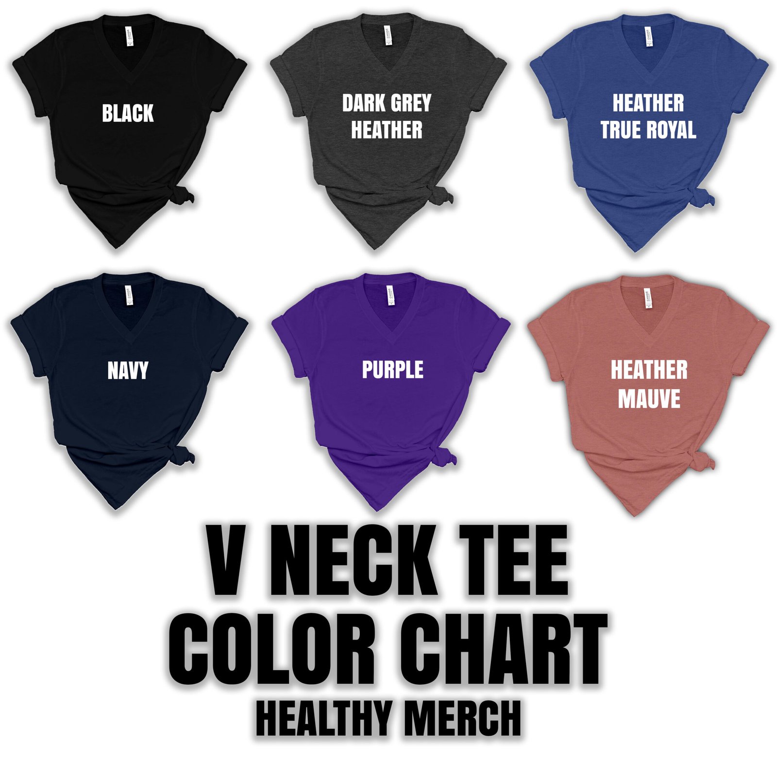 Bella Canvas 3005 Unisex V-Neck Tee - Image 2