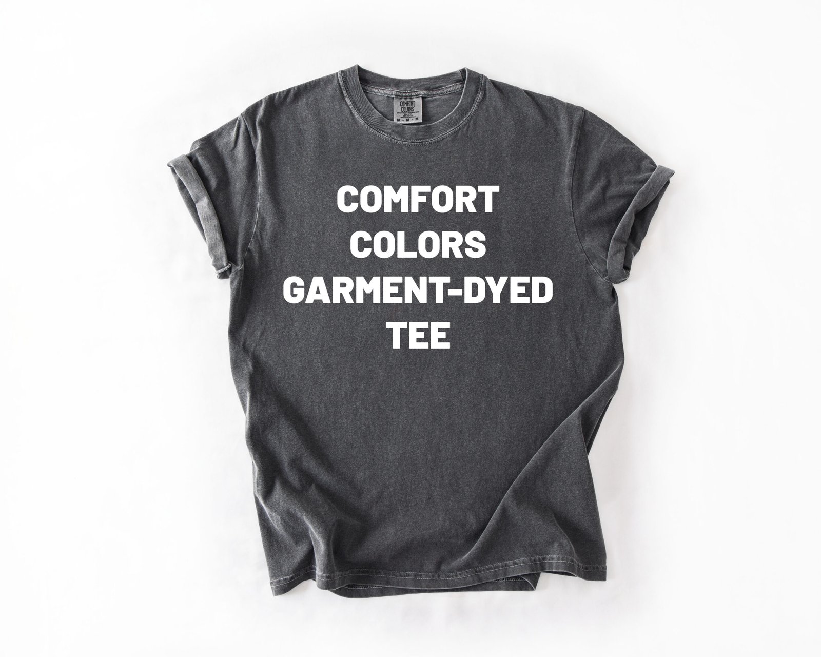 Comfort Colors 1717 Garment Dyed Crew Neck Tee - Image 1