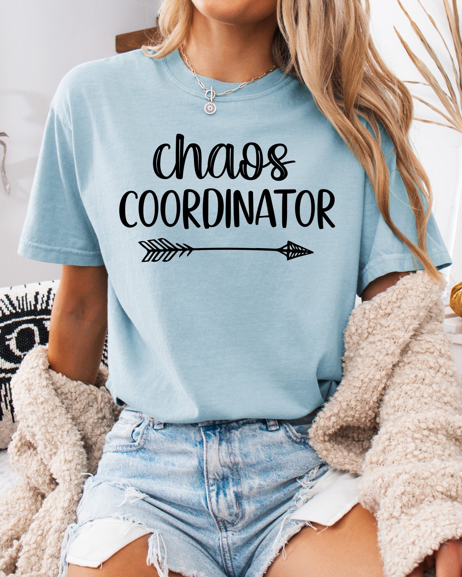Chaos Coordinator Mom Shirt Comfort Colors Tee - Image 6