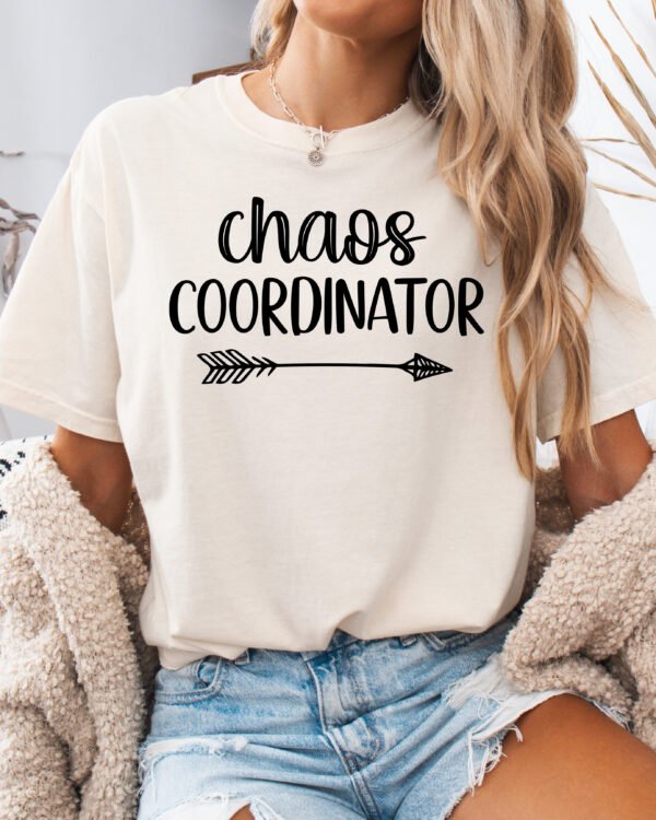 Chaos Coordinator Mom Shirt Comfort Colors Tee