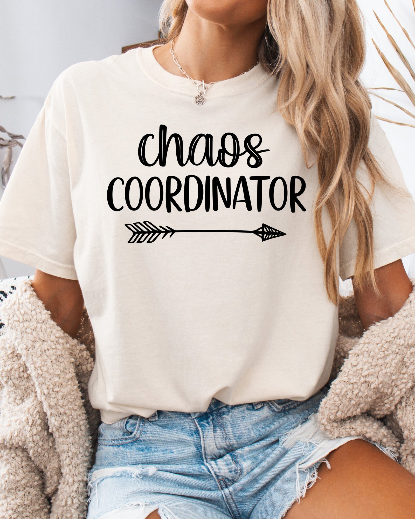 Chaos Coordinator Mom Shirt Comfort Colors Tee - Image 5