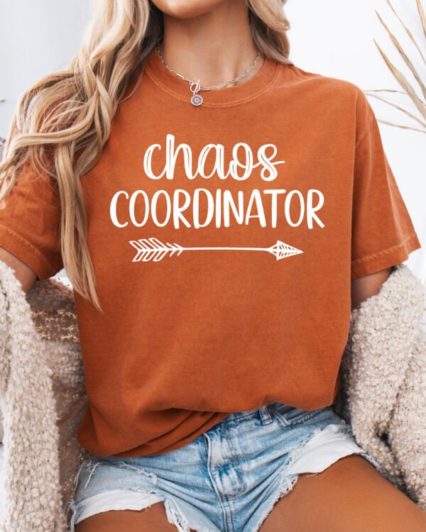 Chaos Coordinator Mom Shirt Comfort Colors Tee