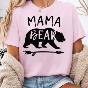 Mama Bear Mom Shirt Comfort Colors Tee - Image 7