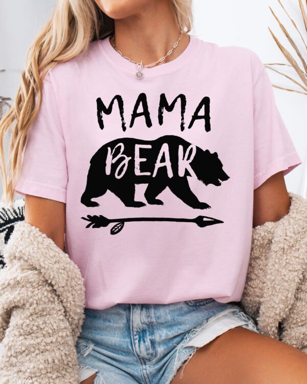 Mama Bear Mom Shirt Comfort Colors Tee