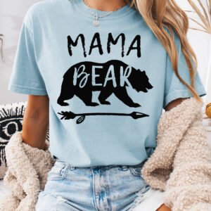 Mama Bear Mom Shirt Comfort Colors Tee - Image 6