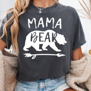 Mama Bear Mom Shirt Comfort Colors Tee - Image 4