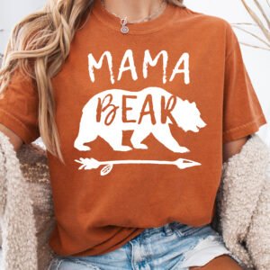 Mama Bear Mom Shirt Comfort Colors Tee - Image 8