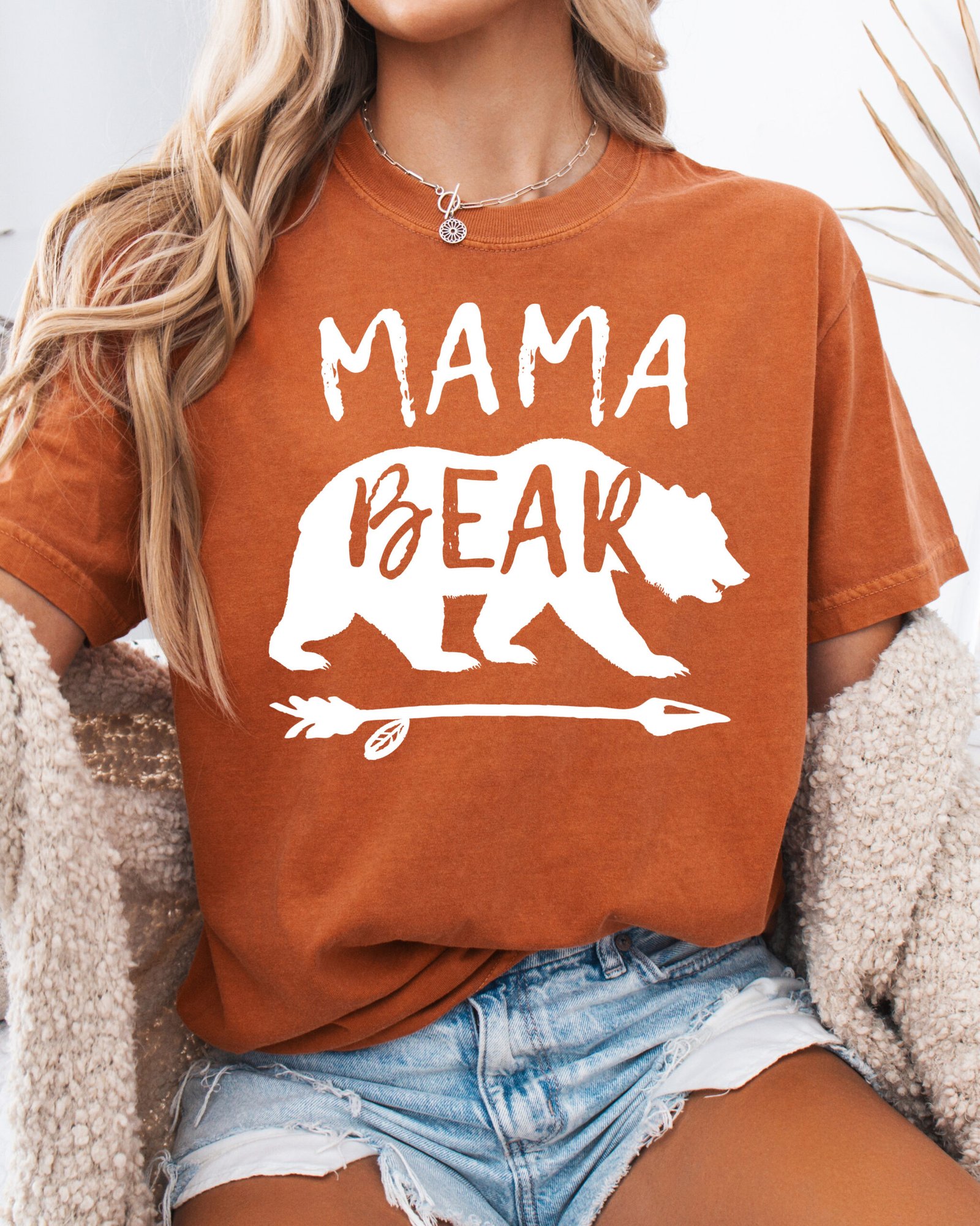 Mama Bear Mom Shirt Comfort Colors Tee - Image 8