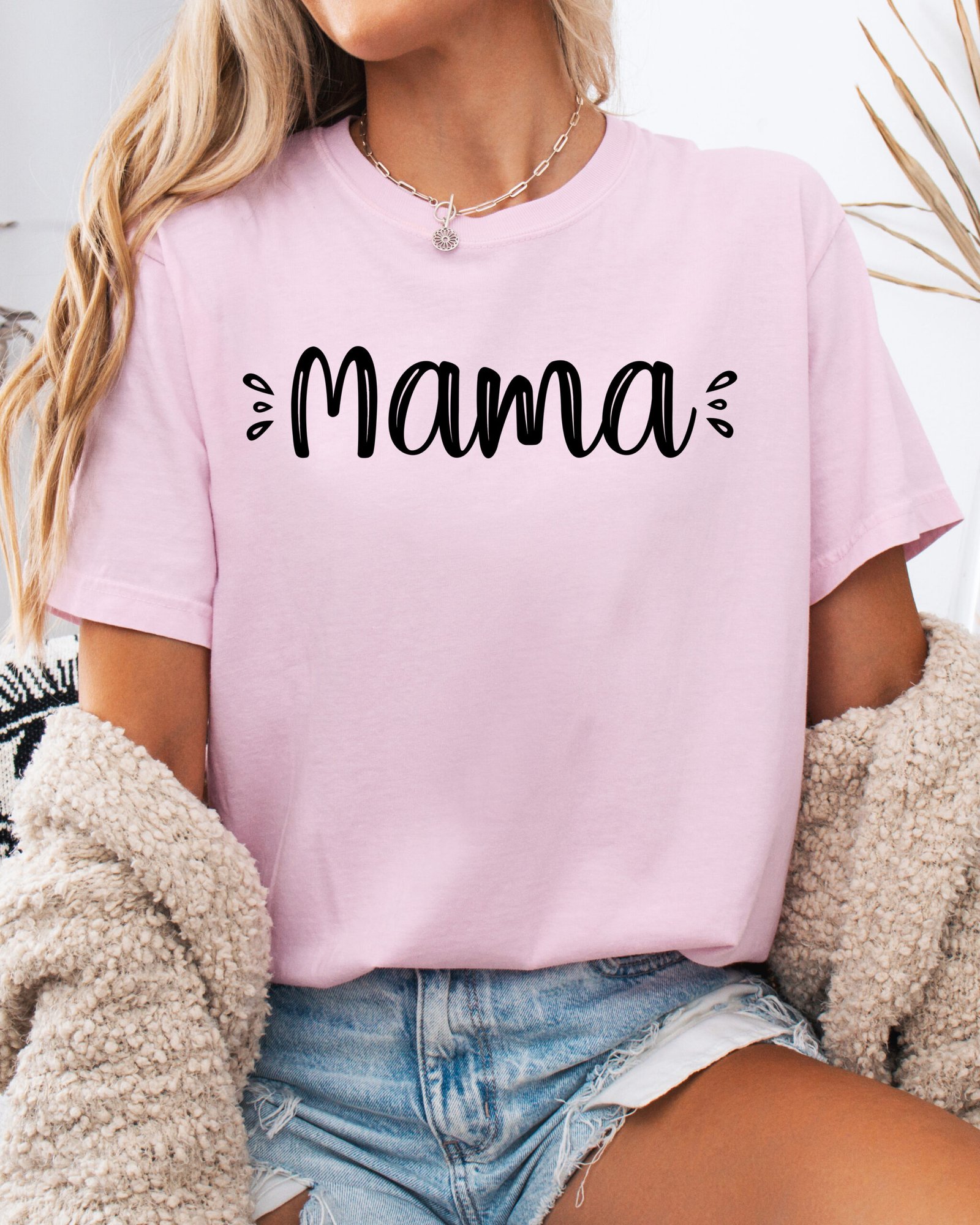 Cute Mom Shirt Comfort Colors Tee - Image 4
