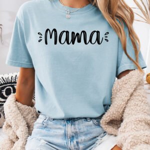 Cute Mom Shirt Comfort Colors Tee - Image 5