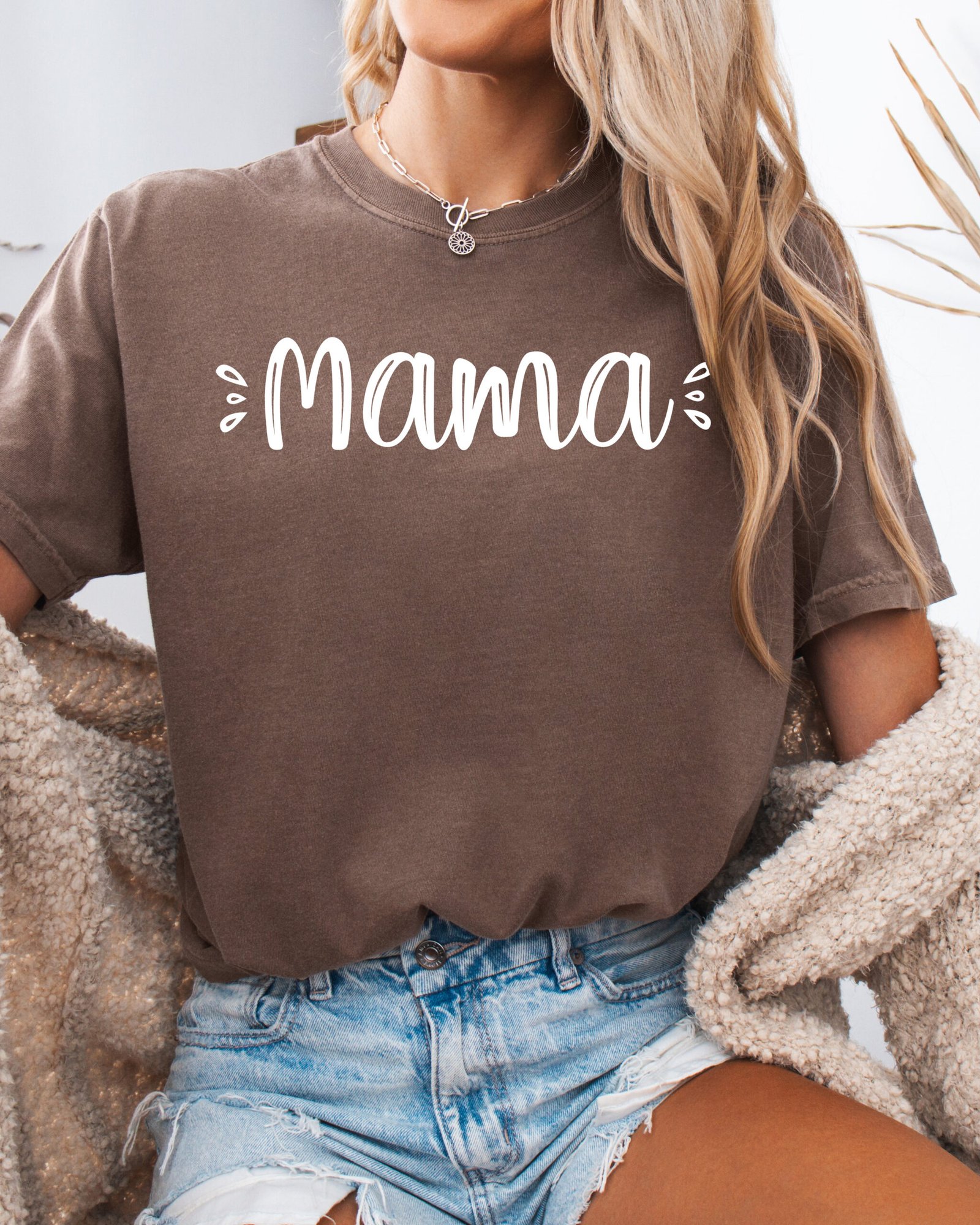 Cute Mom Shirt Comfort Colors Tee - Image 7