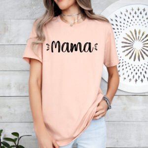 Cute Mom Shirt Stylish Crew Neck Tee - Image 7