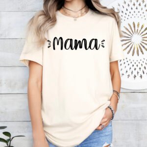 Cute Mom Shirt Stylish Crew Neck Tee - Image 5