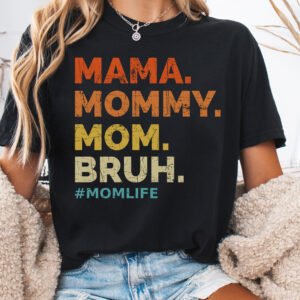 Mom of Boys Shirt Mom Life Comfort Colors Tee
