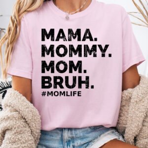 Mom of Boys Shirt Mom Life Comfort Colors Tee - Image 8