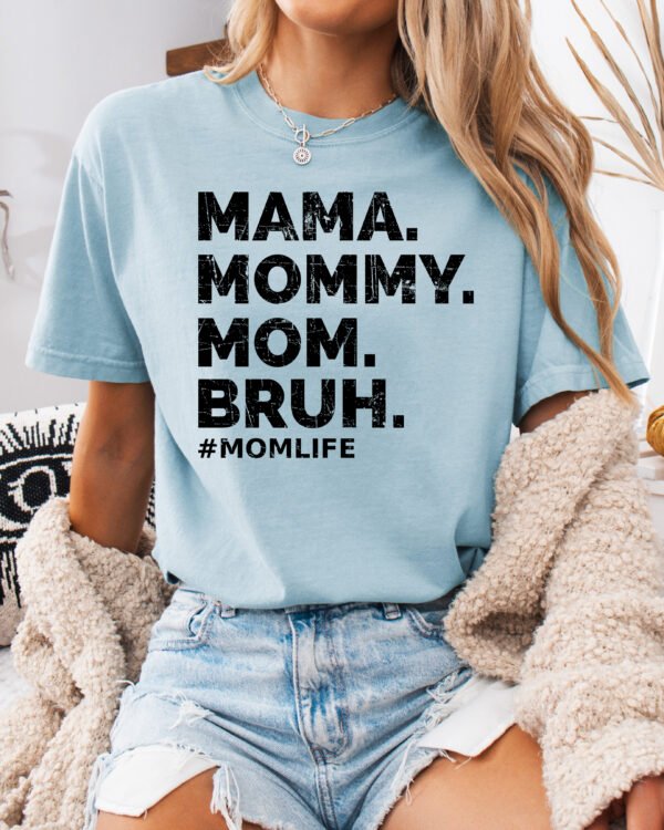 Mom of Boys Shirt Mom Life Comfort Colors Tee