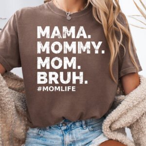 Mom of Boys Shirt Mom Life Comfort Colors Tee - Image 5