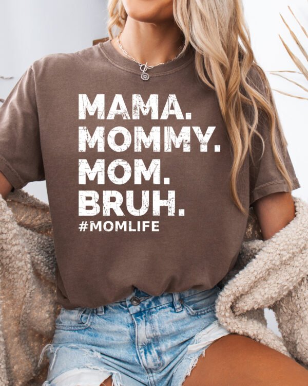 Mom of Boys Shirt Mom Life Comfort Colors Tee