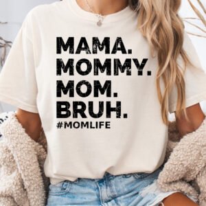 Mom of Boys Shirt Mom Life Comfort Colors Tee - Image 6