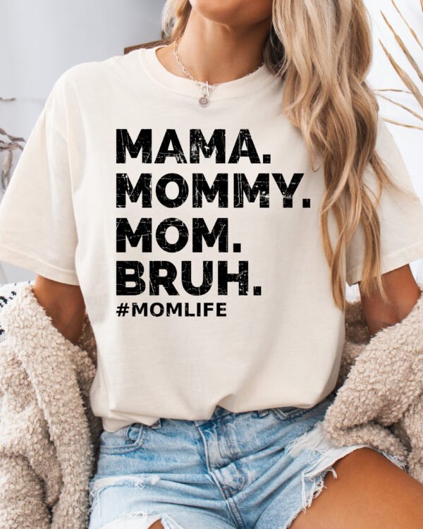 Mom of Boys Shirt Mom Life Comfort Colors Tee