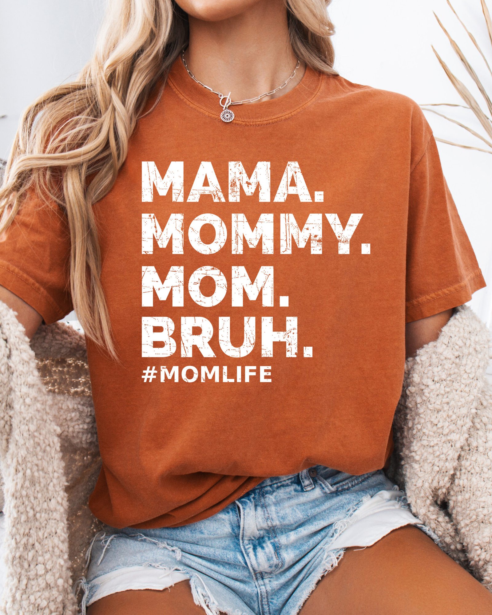 Mom of Boys Shirt Mom Life Comfort Colors Tee - Image 9