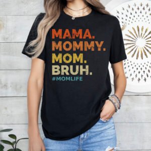 Funny Mom Shirt Mom of Boys Stylish Crew Neck Tee