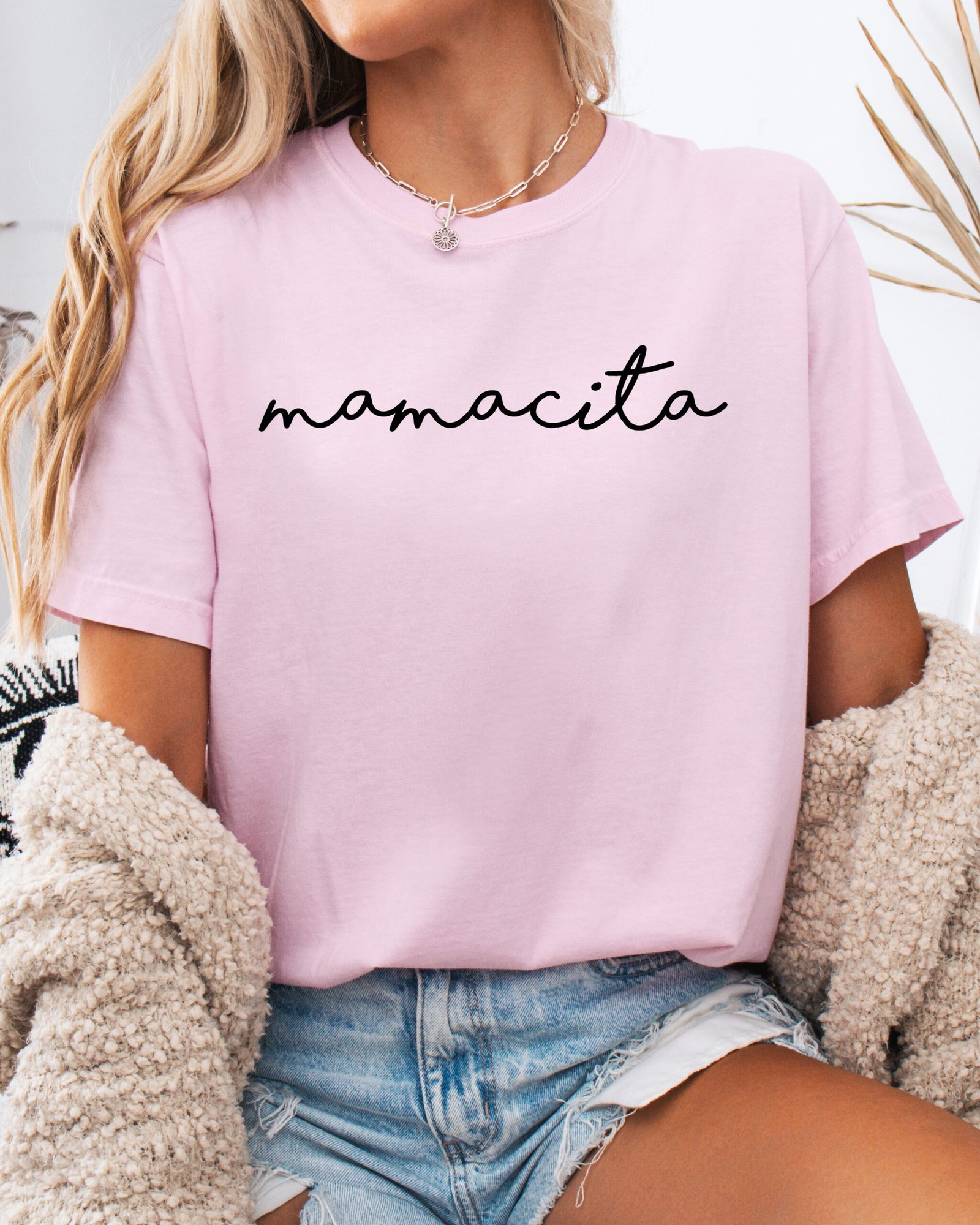 Mamacita Mom Shirt Comfort Colors Tee - Image 6