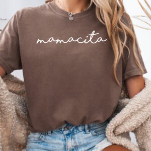 Mamacita Mom Shirt Comfort Colors Tee - Image 8
