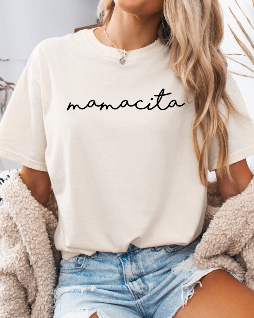 Mamacita Mom Shirt Comfort Colors Tee