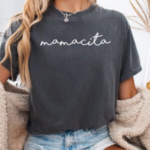 Mamacita Mom Shirt Comfort Colors Tee - Image 4