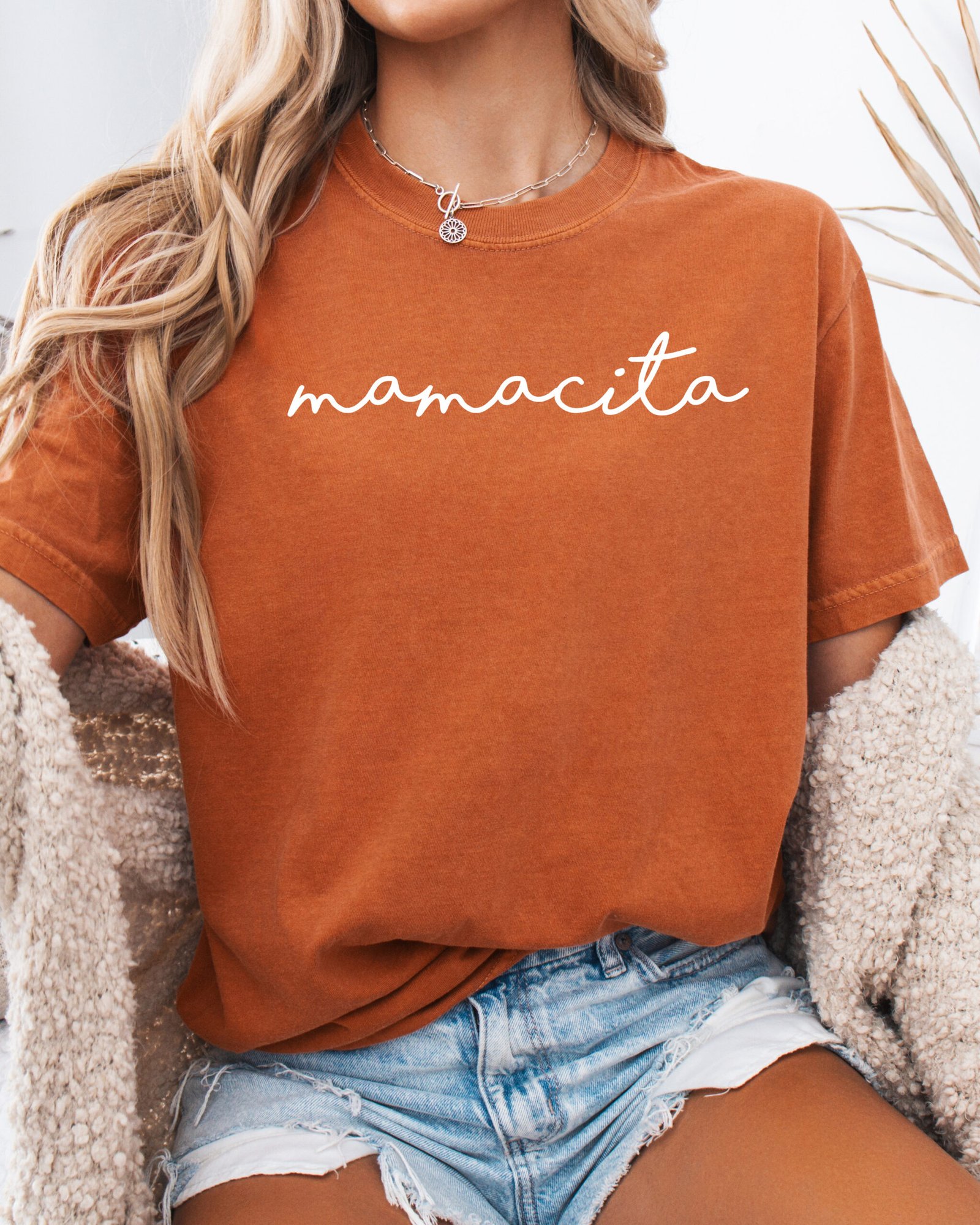 Mamacita Mom Shirt Comfort Colors Tee - Image 7