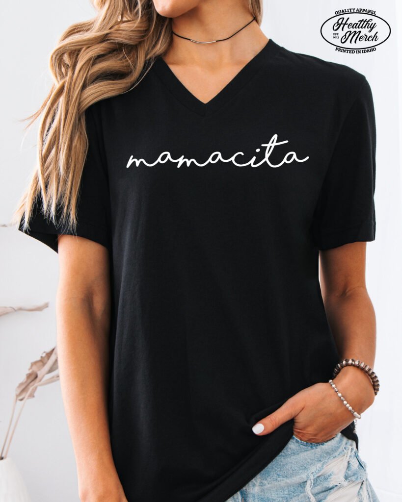 Mamacita Mom Shirt V-Neck