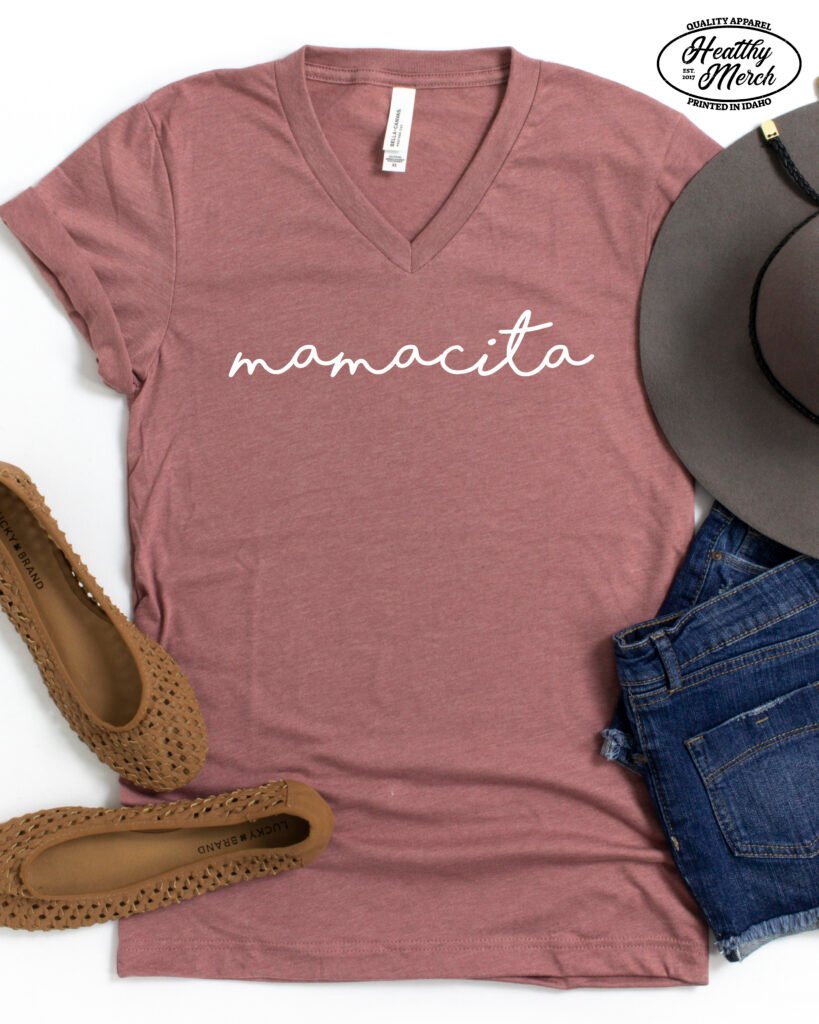 Mamacita Mom Shirt V-Neck