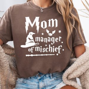 Mom Manage of Mischief Mom Shirt Comfort Colors Tee