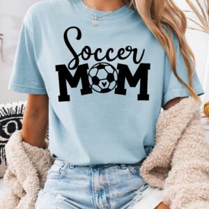 Soccer Mom Shirt Comfort Colors Tee - Image 5
