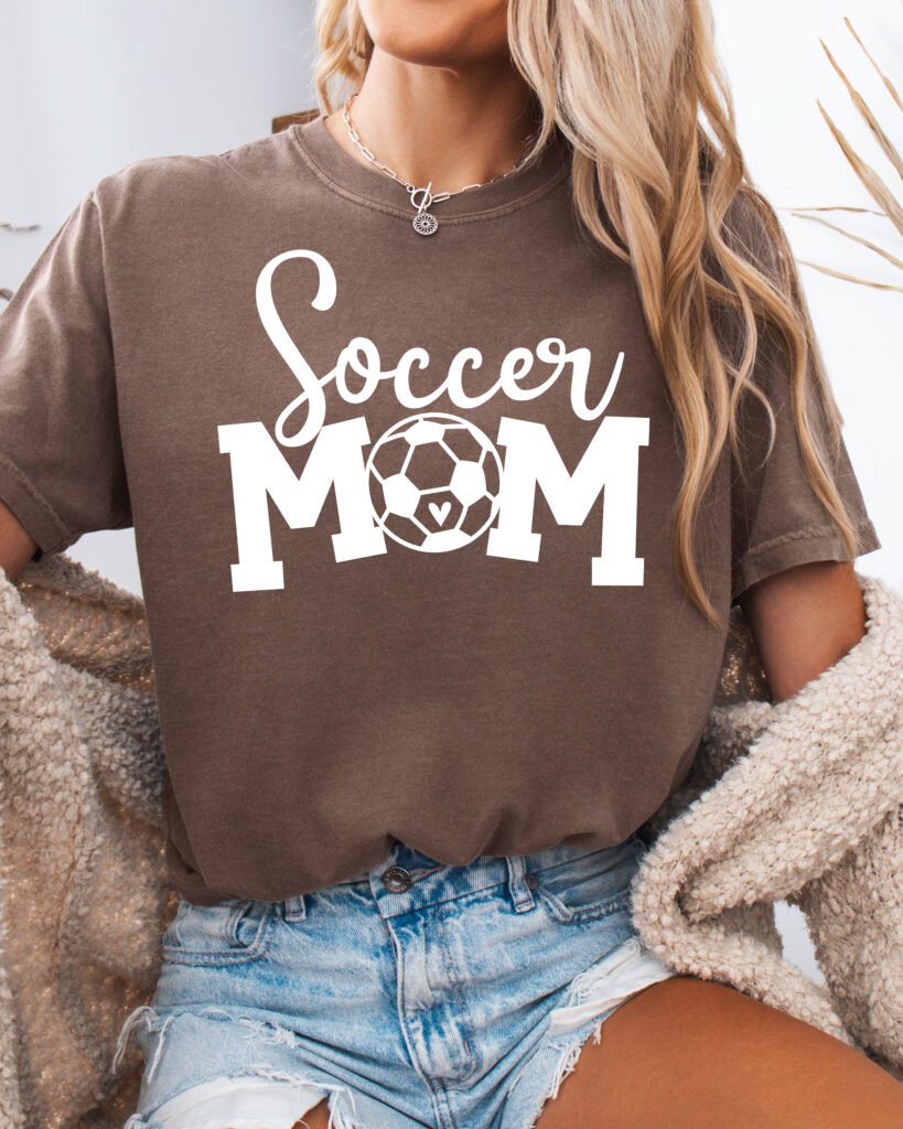 Soccer Mom Shirt Comfort Colors Tee