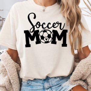 Soccer Mom Shirt Comfort Colors Tee - Image 7