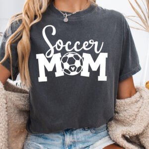 Soccer Mom Shirt Comfort Colors Tee - Image 4