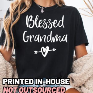 Blessed Grandma Shirt Comfort Colors Tee - Image 6