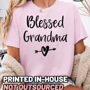 Blessed Grandma Shirt Comfort Colors Tee - Image 8