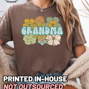 BOHO Retro Grandma Shirt Comfort Colors Tee - Image 10