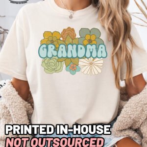 BOHO Retro Grandma Shirt Comfort Colors Tee - Image 11